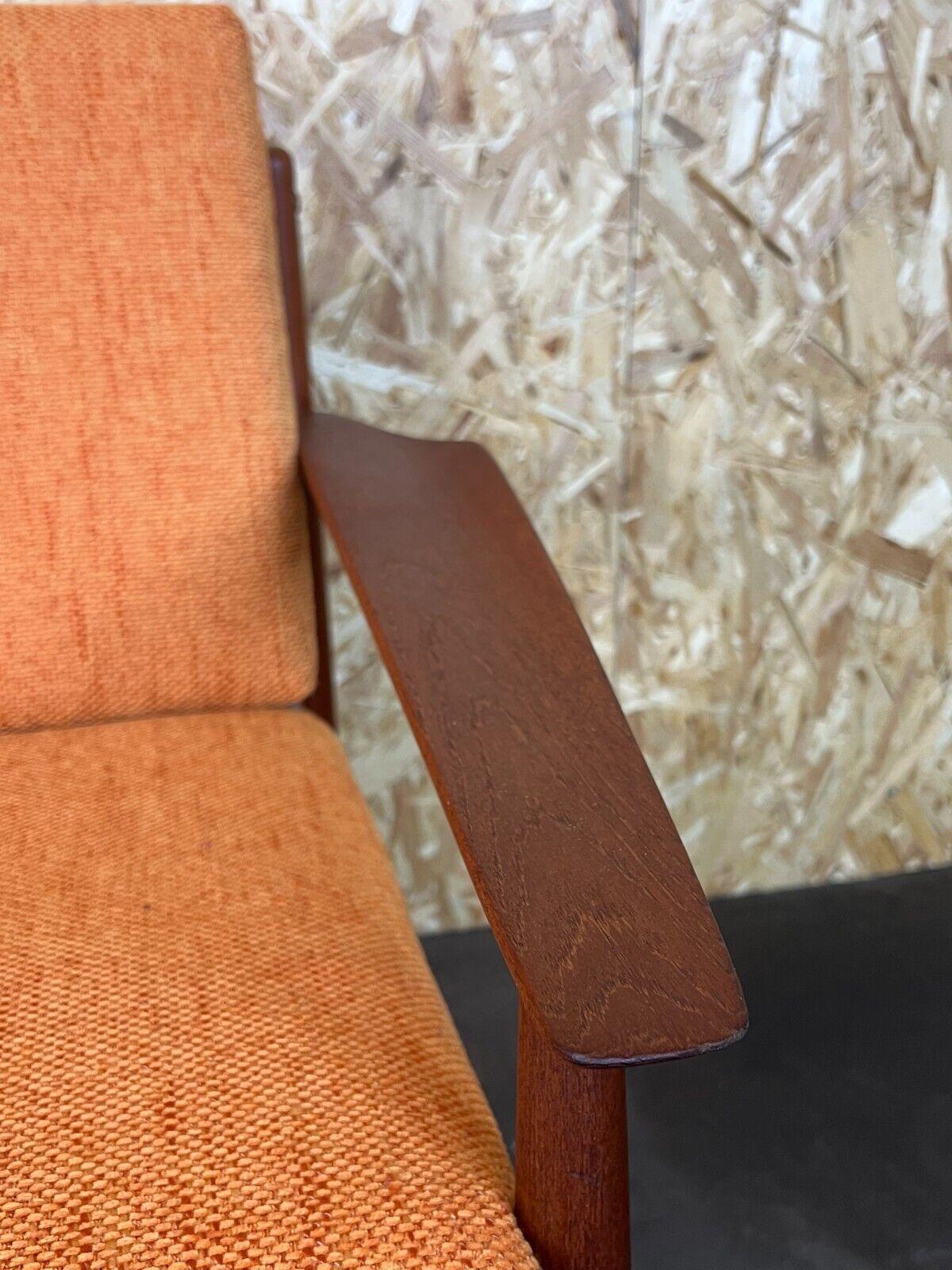 60s 70s sofá de teca sofá de 3 plazas Svend Aage Eriksen para Glostrup Danish Design Tela en venta