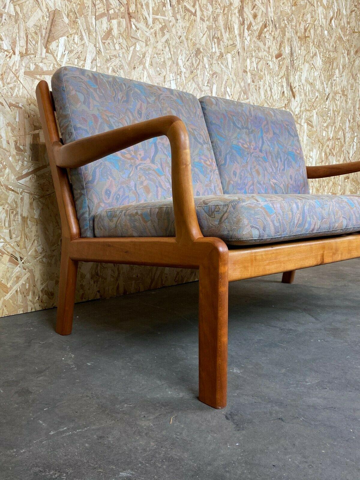 60er 70er Jahre Teakholz Sofa Couch L. Olsen & Sn Dänische Moderne Dänemark Design 1