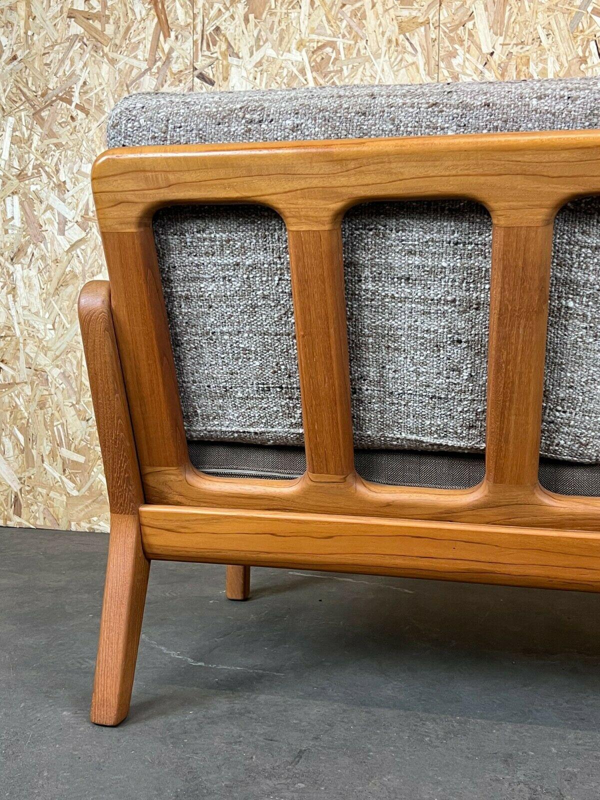 Coucheuse de canapé en teck J. Kristensen Danish Denmark Design, années 60 70  5