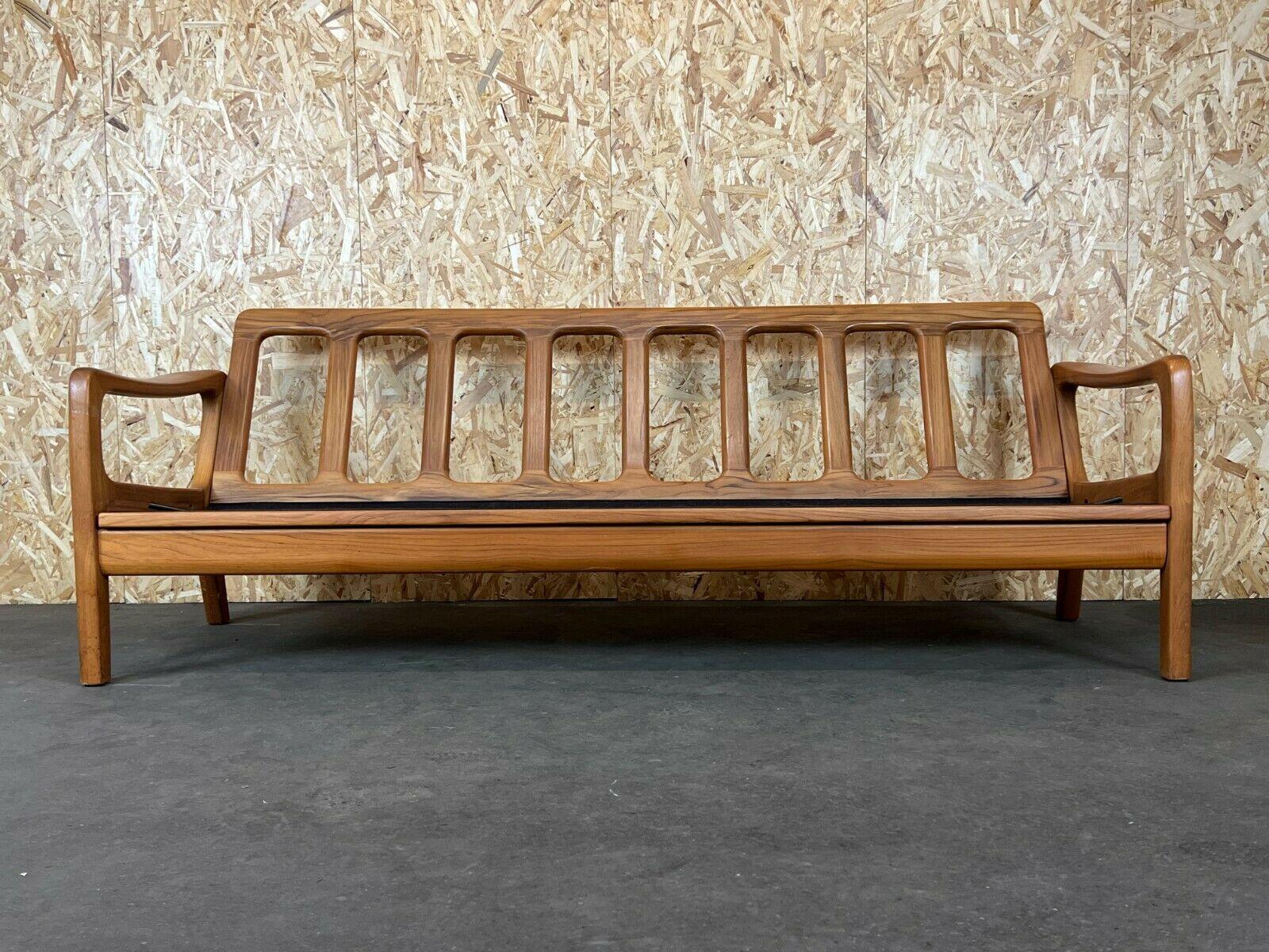 Coucheuse de canapé en teck J. Kristensen Danish Denmark Design, années 60 70  6
