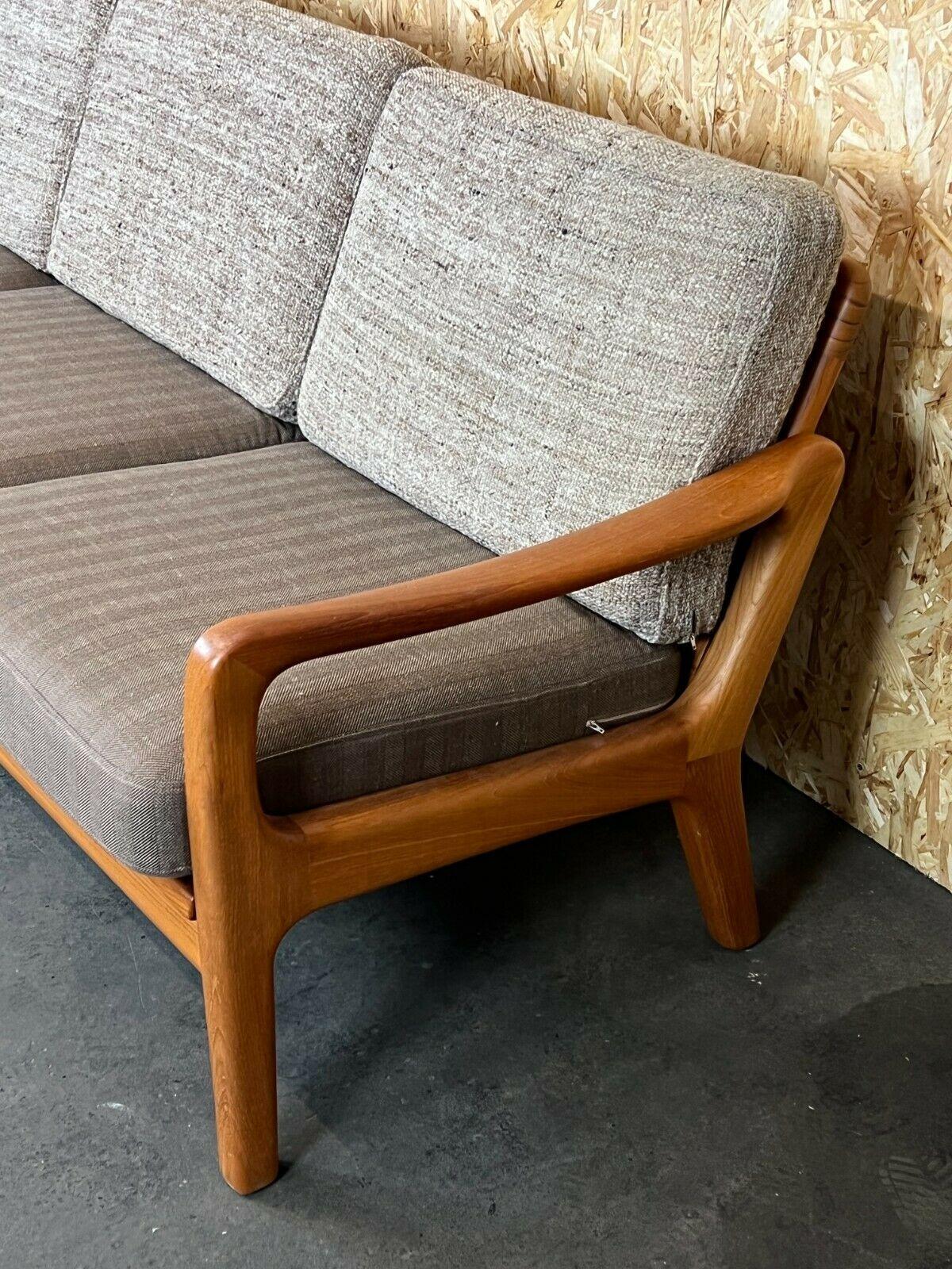 Late 20th Century 60s 70s Teak Sofa Daybed Couch J. Kristensen Danish Denmark Design 