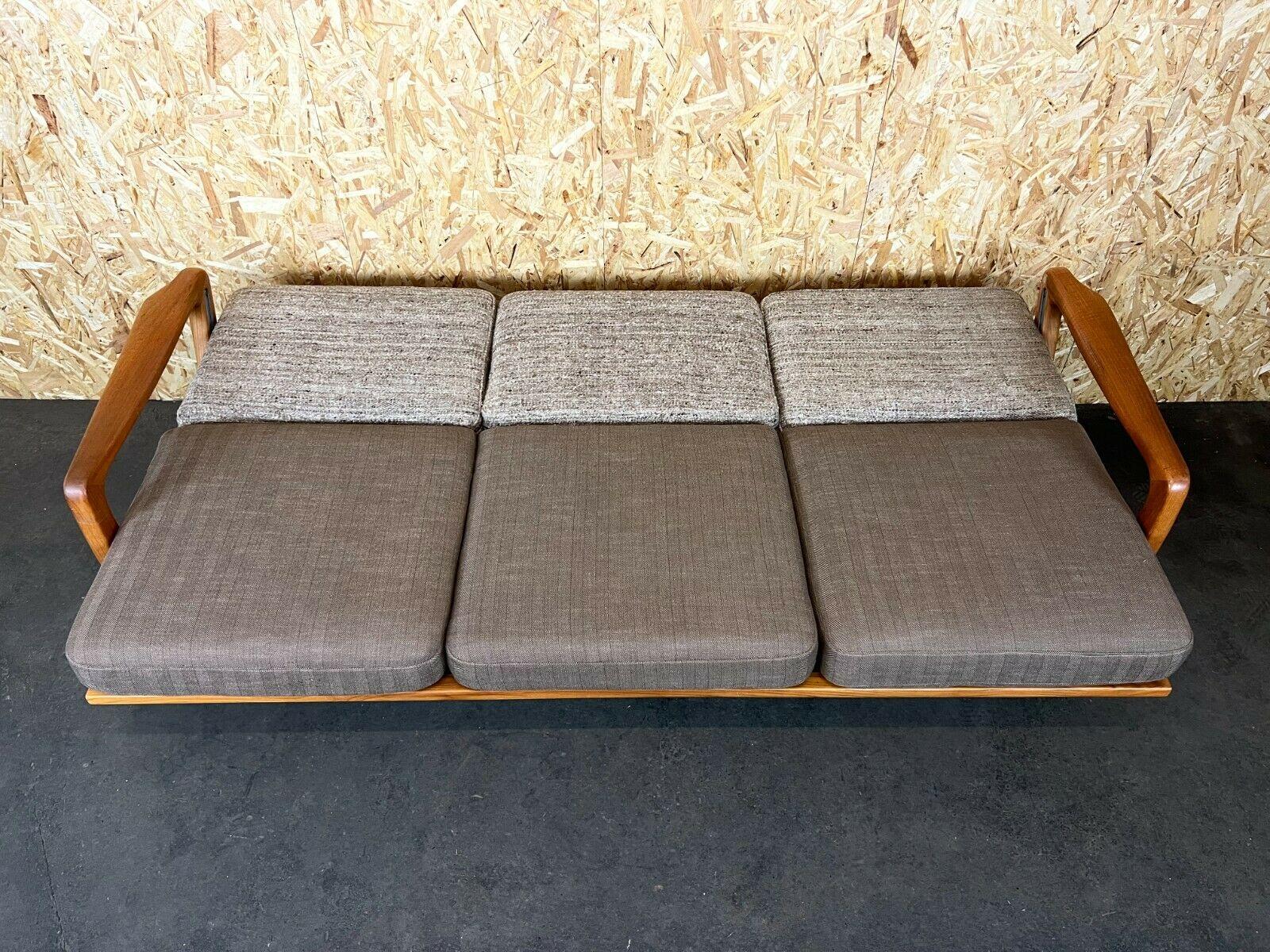Metal 60s 70s Teak Sofa Daybed Couch J. Kristensen Danish Denmark Design 
