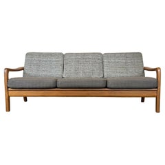60s 70s Teak Sofa Daybed Couch J. Kristensen Danish Denmark Design 