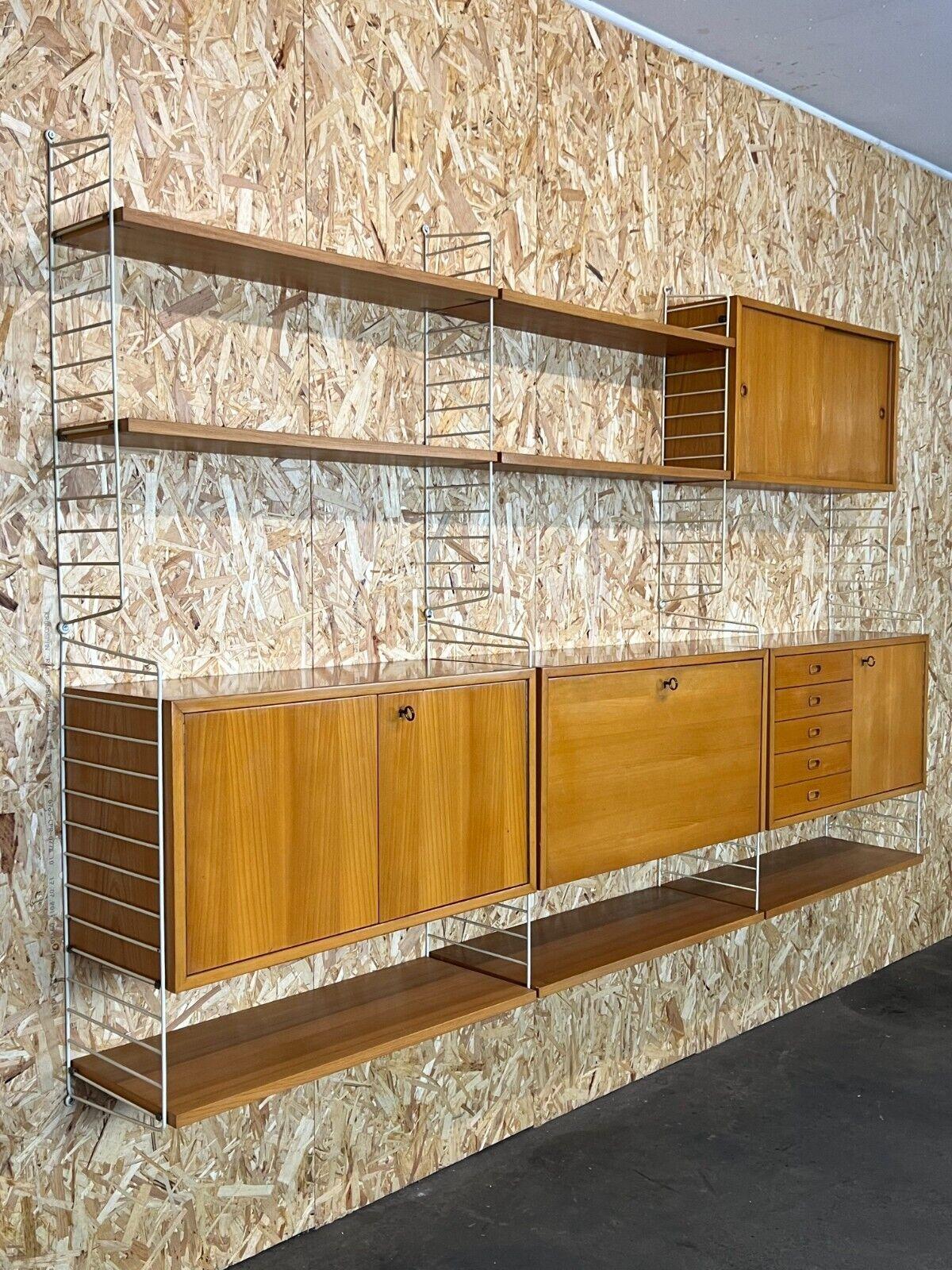 1960s/70s Teak String Shelf Module by Kajsa & Nils 