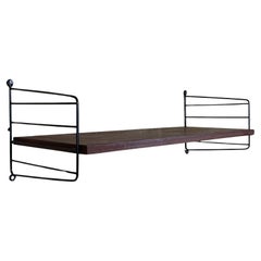 60s 70s teak string shelf module by Kajsa & Nils "Nisse" Strinning Sweden