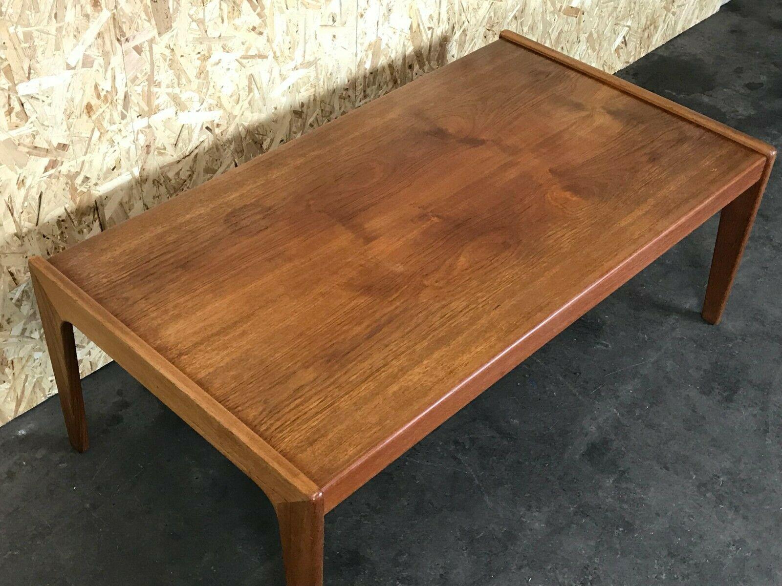 Late 20th Century 60s 70s Teak Table Coffee Table Arne Wahl Iversen Comfort Danish Denmark For Sale