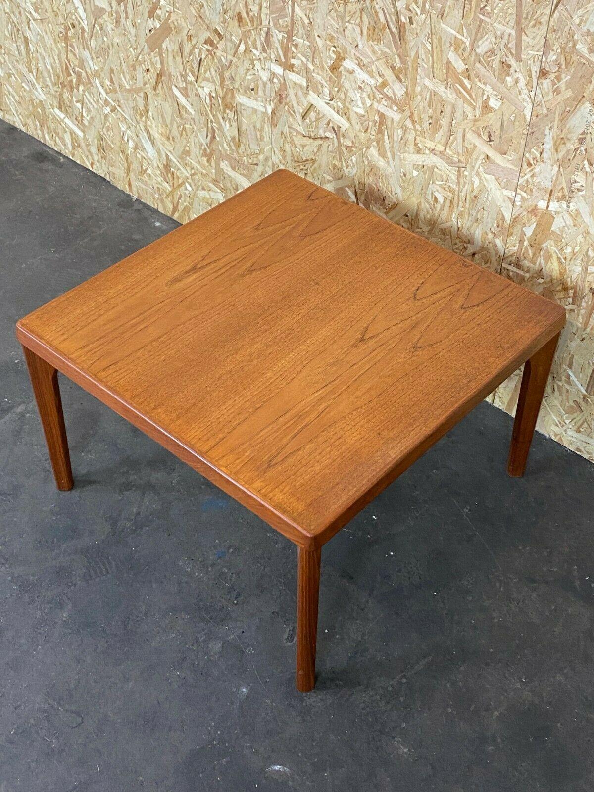 60s 70s Teak Table Coffee Table Coffee Table Henning Kjaernulf Design In Good Condition In Neuenkirchen, NI