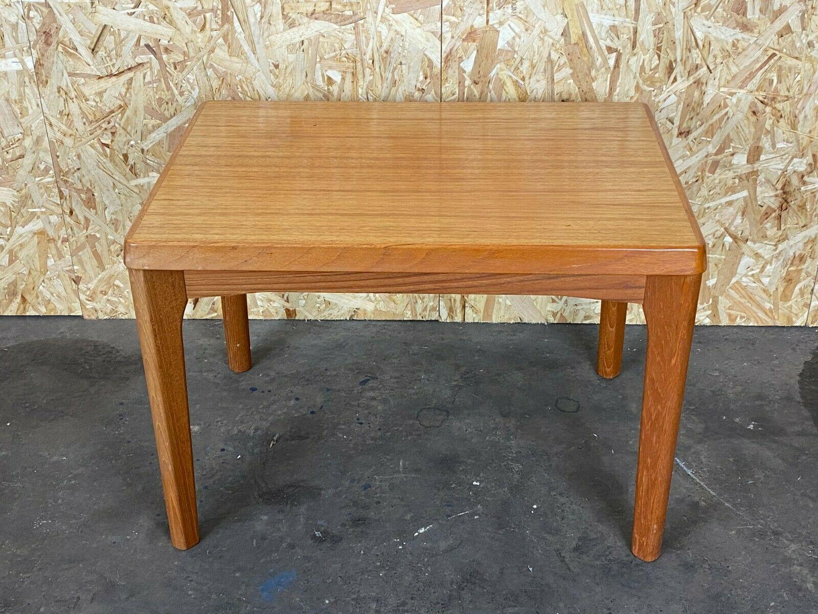 Late 20th Century 60s 70s Teak Table Coffee Table Coffee Table Henning Kjaernulf Design For Sale