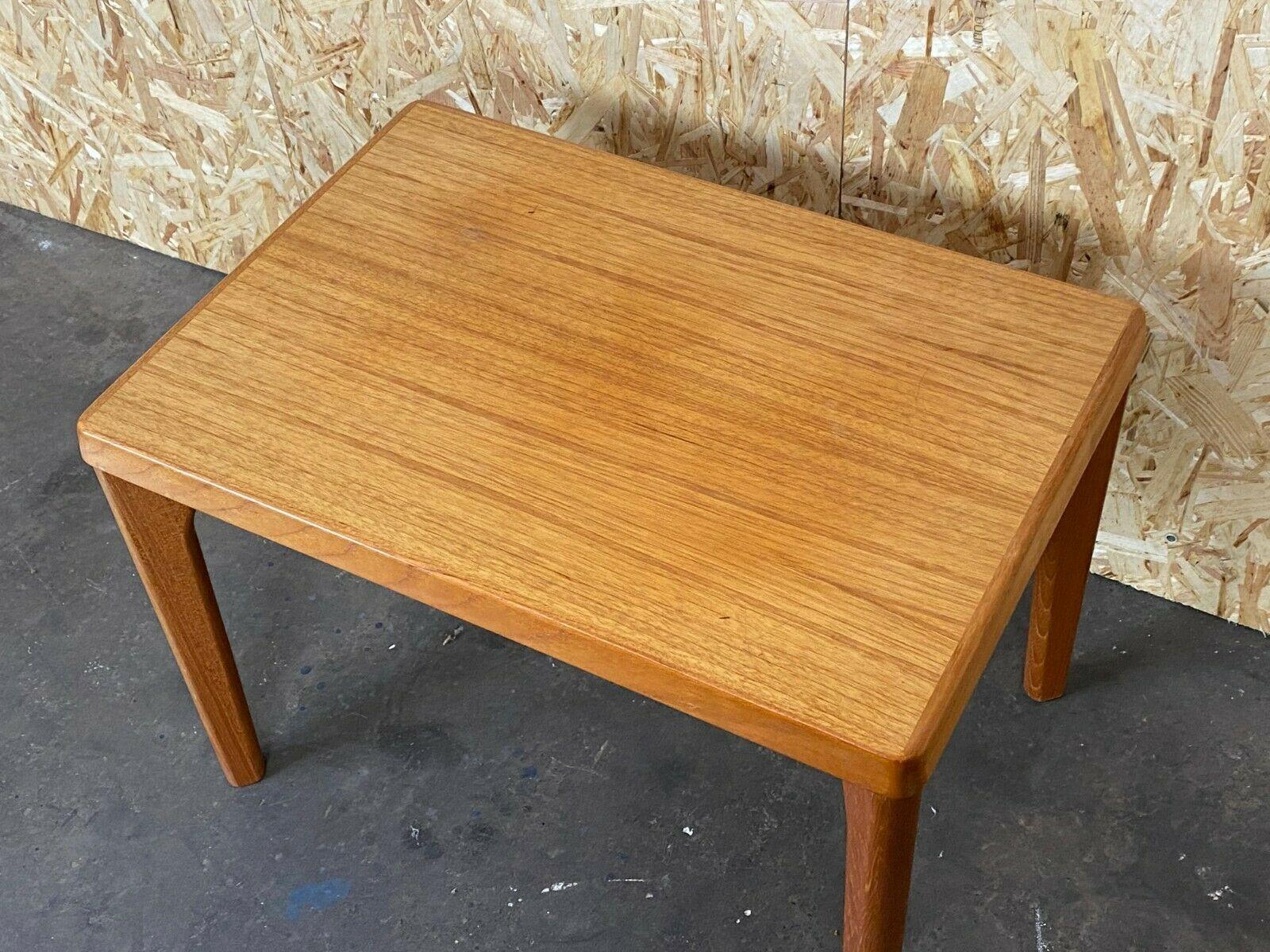 60s 70s Teak Table Coffee Table Coffee Table Henning Kjaernulf Design For Sale 1