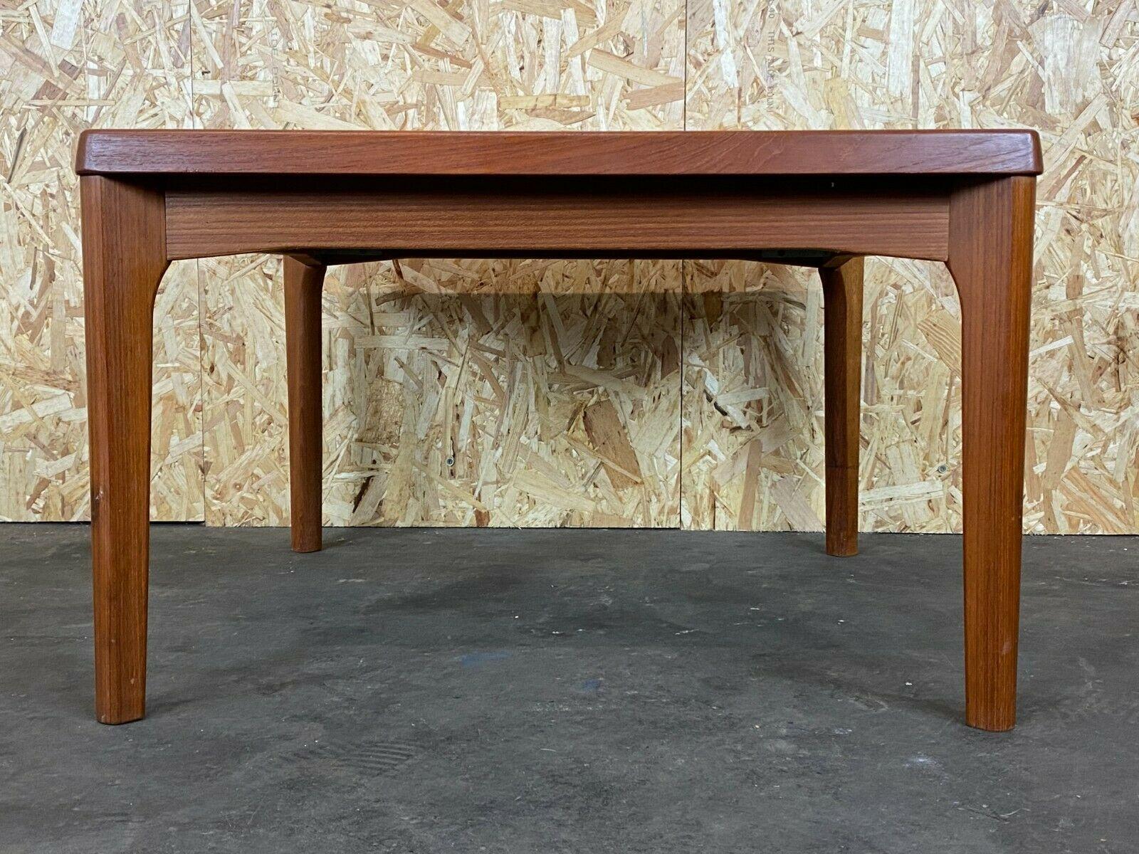 60s 70s Teak Table Coffee Table Coffee Table Henning Kjaernulf Design 1