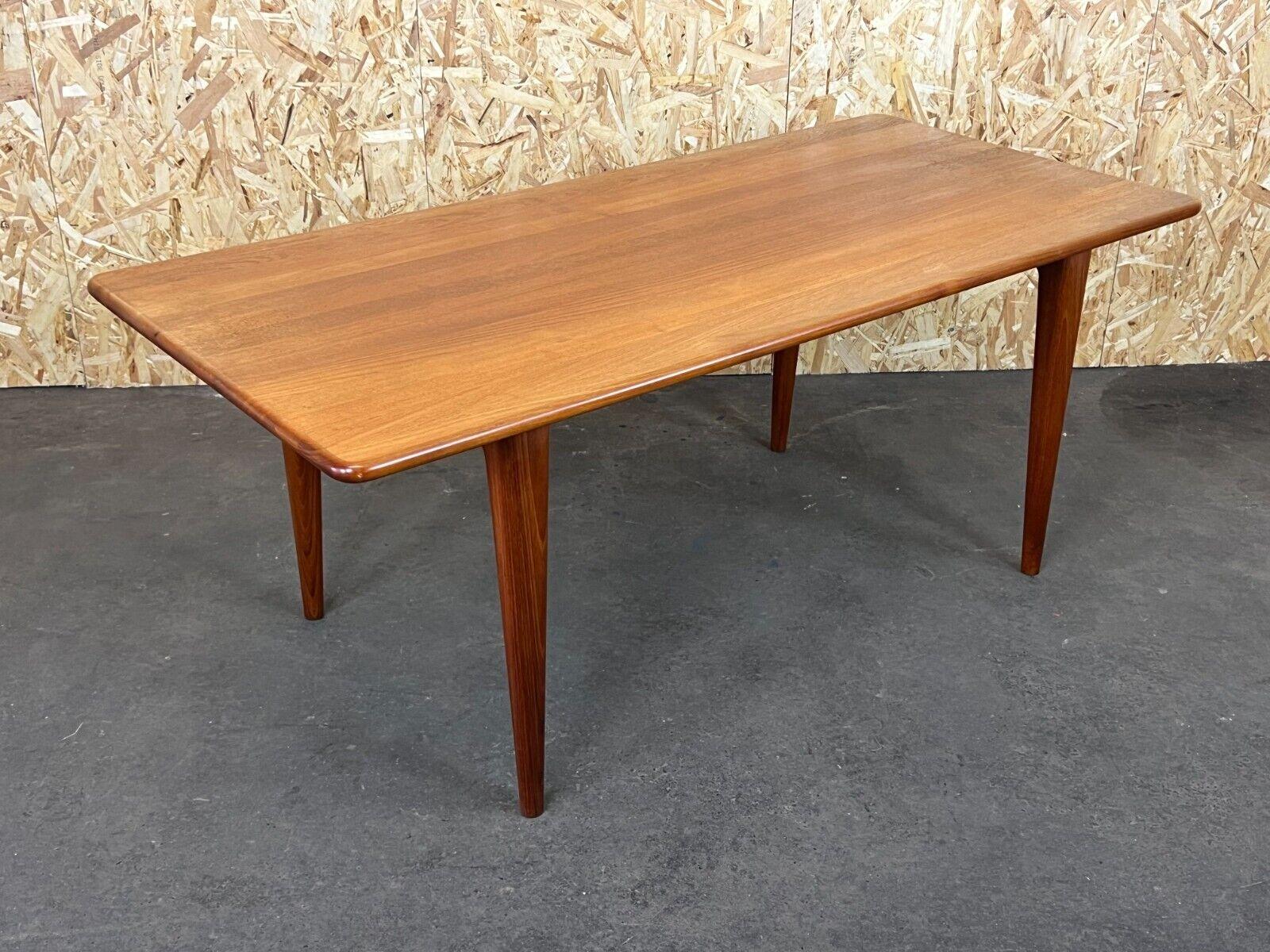1960s 1970s Teak Table Coffee Table Danish Modern Design Denmark 7