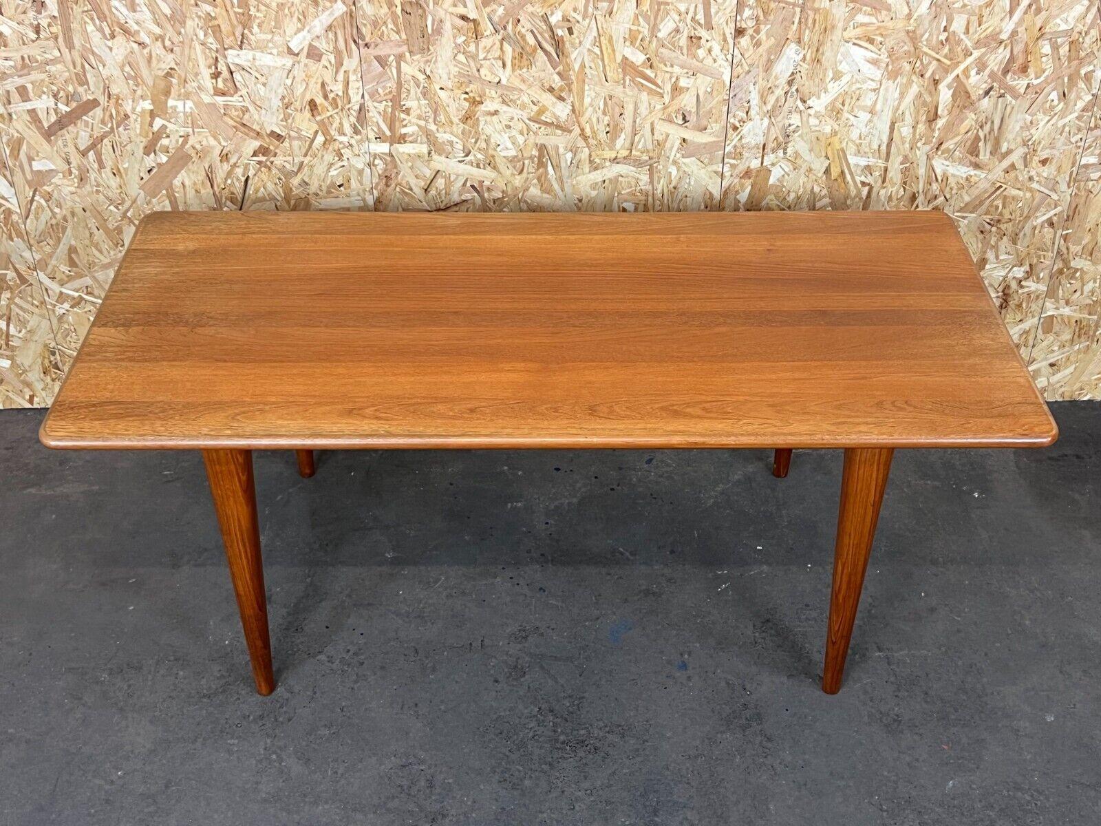 1960s 1970s Teak Table Coffee Table Danish Modern Design Denmark 11
