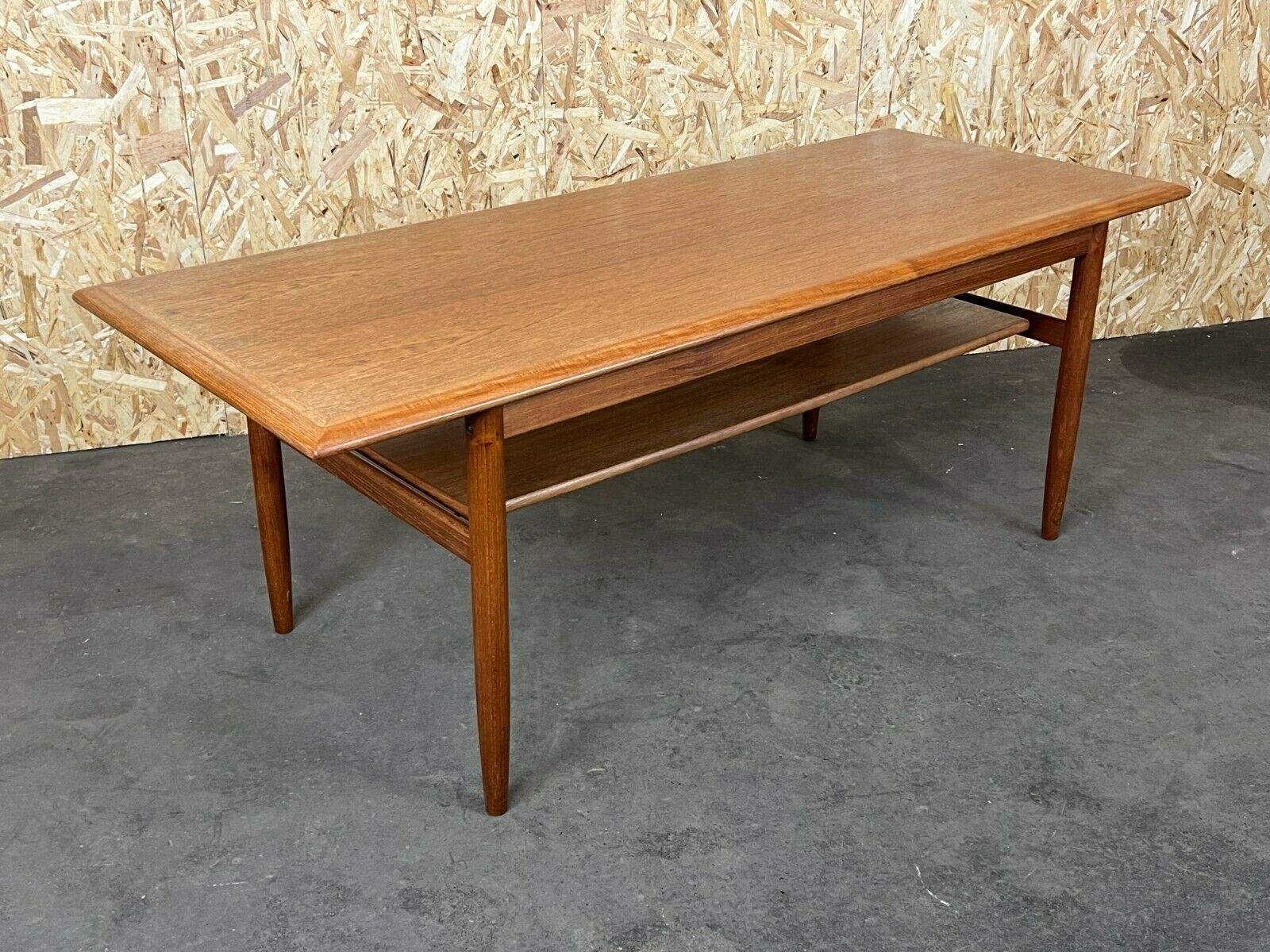 60s 70steak table coffee table danish modern design Denmark

Object: coffee table

Manufacturer:

Condition: good

Age: around 1960-1970

Dimensions:

149.5cm x 60cm x 54.5cm

Other notes:

The pictures serve as part of the