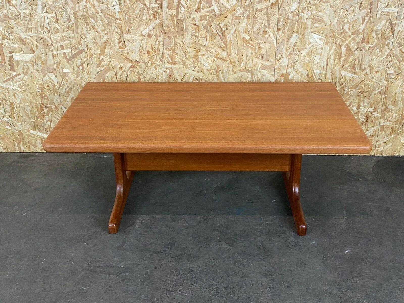 60s 70s teak table coffee table Danish Modern Design Denmark

Object: coffee table

Manufacturer:

Condition: good

Age: around 1960-1970

Dimensions:

135cm x 80cm x 52cm

Other notes:

The pictures serve as part of the