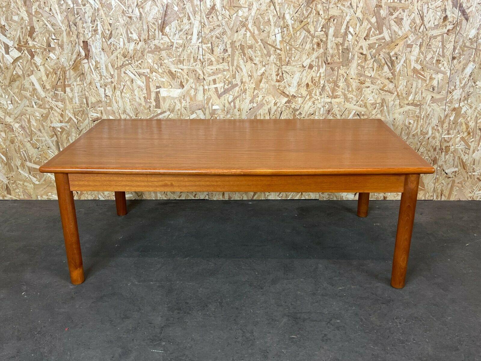 60s 70s Teak Table Coffee Table Danish Modern Design Denmark

Object: coffee table

Manufacturer:

Condition: good

Age: around 1960-1970

Dimensions:

140cm x 77.5cm x 50cm

Other notes:

The pictures serve as part of the