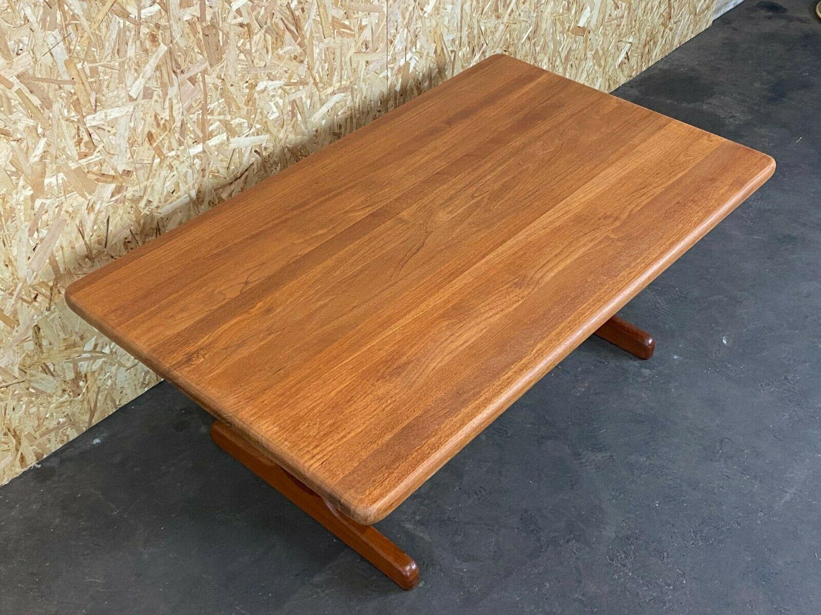 Late 20th Century 60s 70s Teak Table Coffee Table Danish Modern Design Denmark For Sale