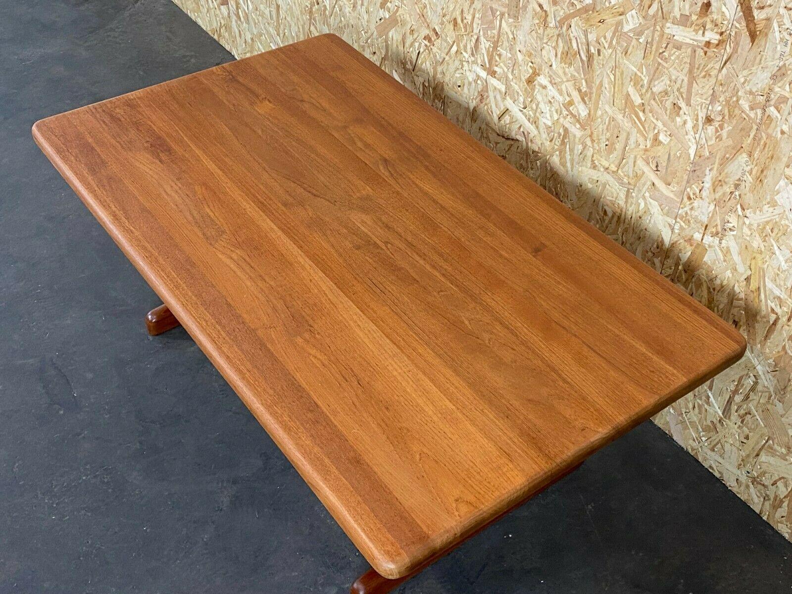 60s 70s Teak Table Coffee Table Danish Modern Design Denmark For Sale 1