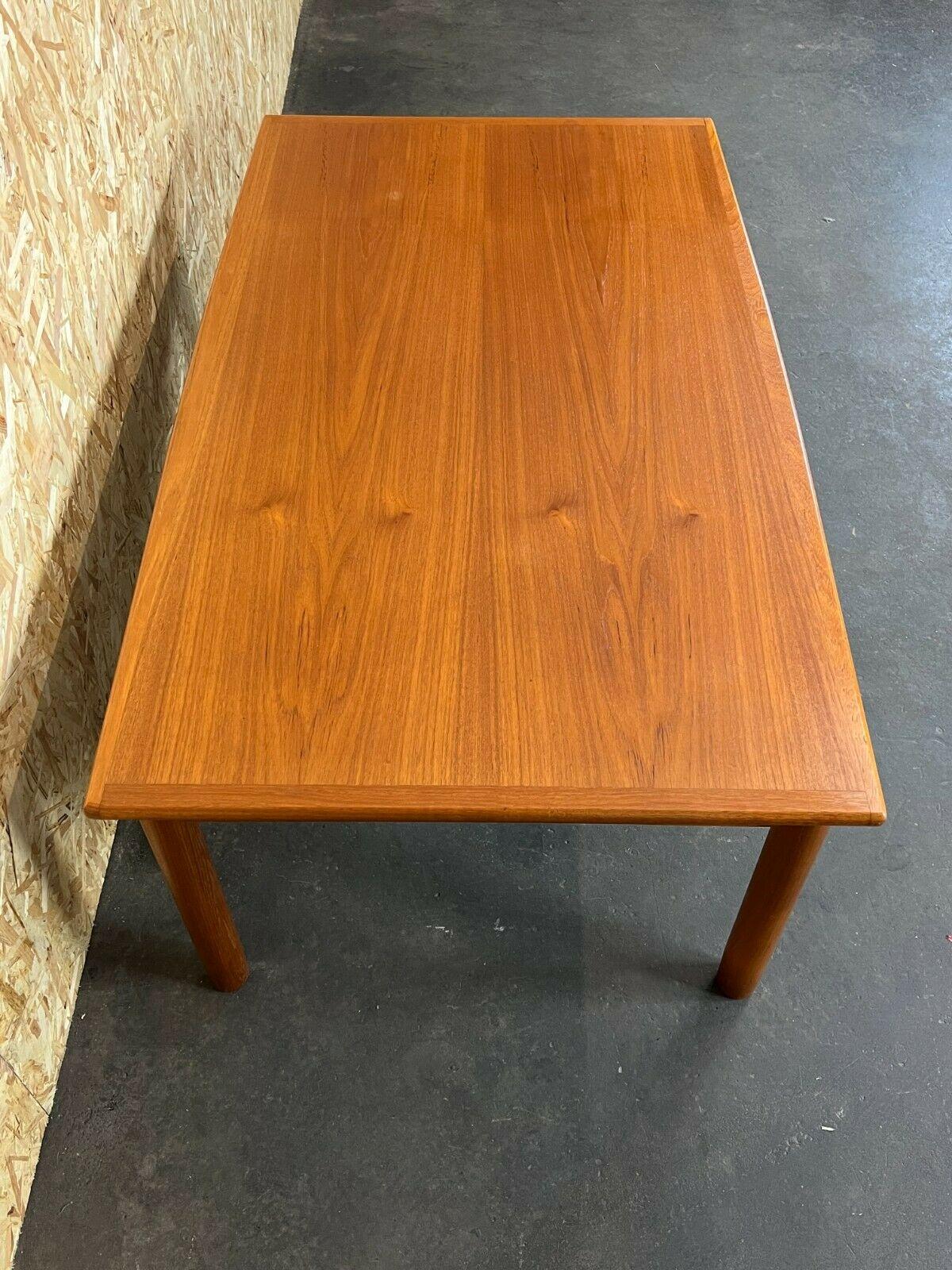 60s 70s Teak Table Coffee Table Danish Modern Design Denmark For Sale 3