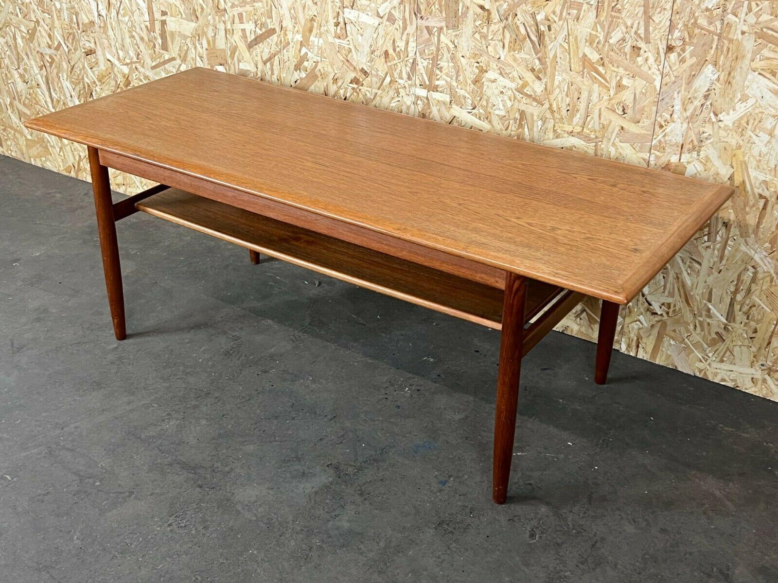 60s 70s Teak Table Coffee Table Danish Modern Design Denmark 3