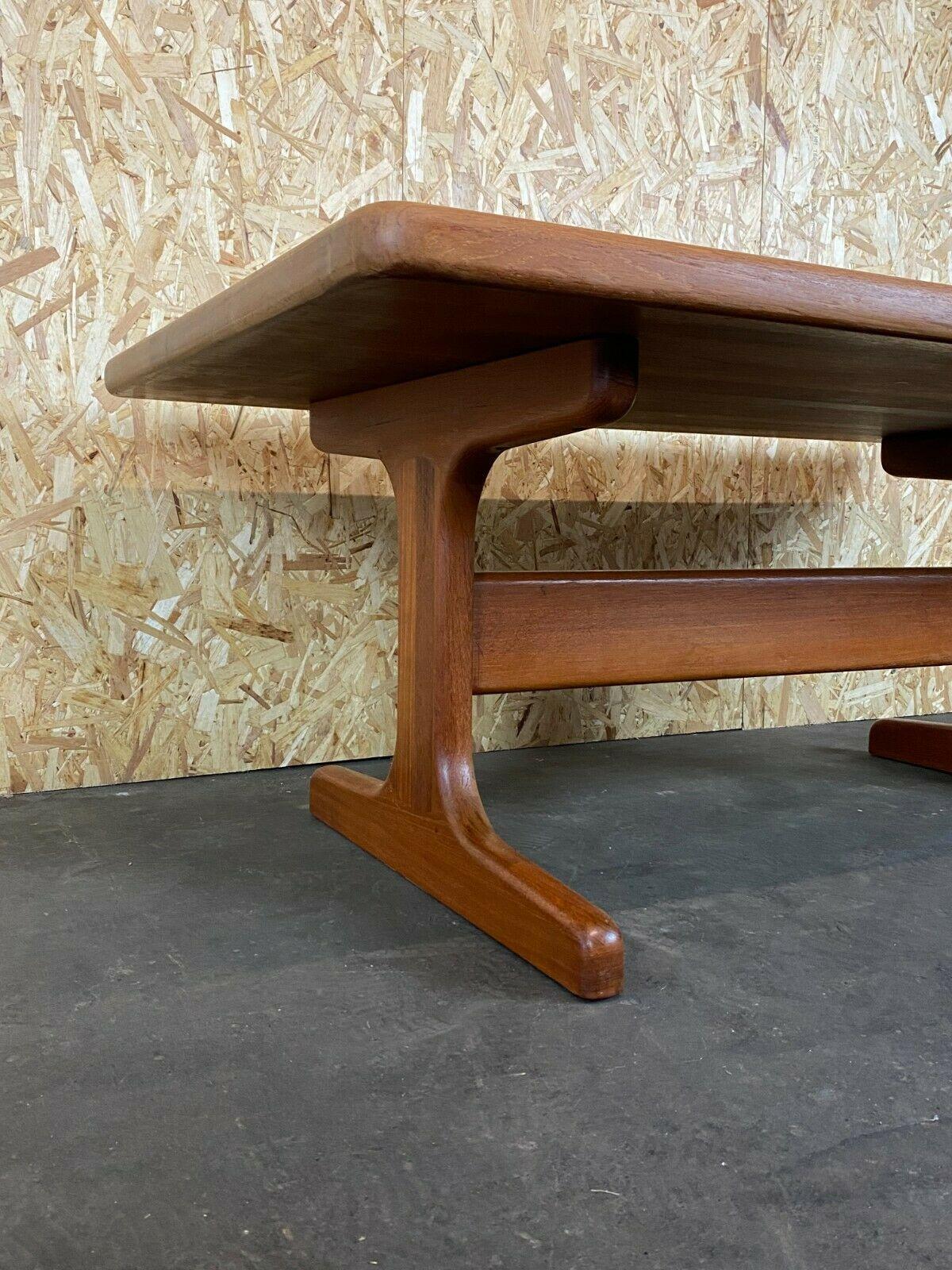 60s 70s Teak Table Coffee Table Danish Modern Design Denmark For Sale 4
