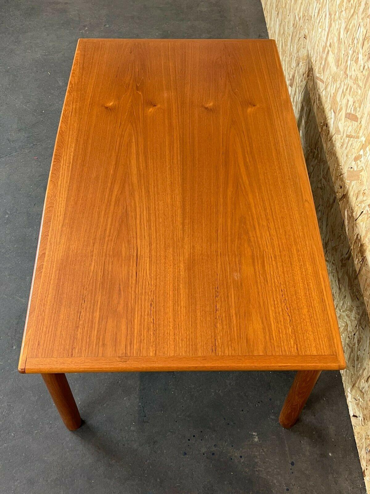 Table basse en teck, design danois moderne des années 60 et 70, Danemark en vente 2