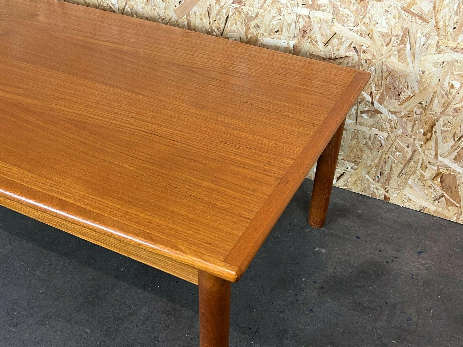 Table basse en teck, design danois moderne des années 60 et 70, Danemark en vente 3