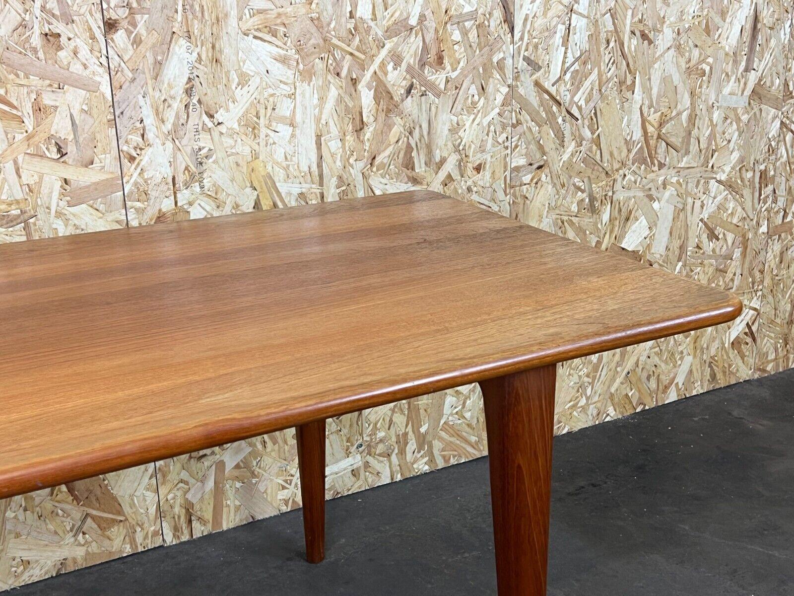 1960s 1970s Teak Table Coffee Table Danish Modern Design Denmark 4