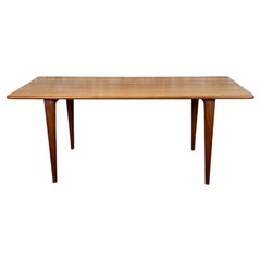 1960s 1970s Teak Table Coffee Table Danish Modern Design Denmark