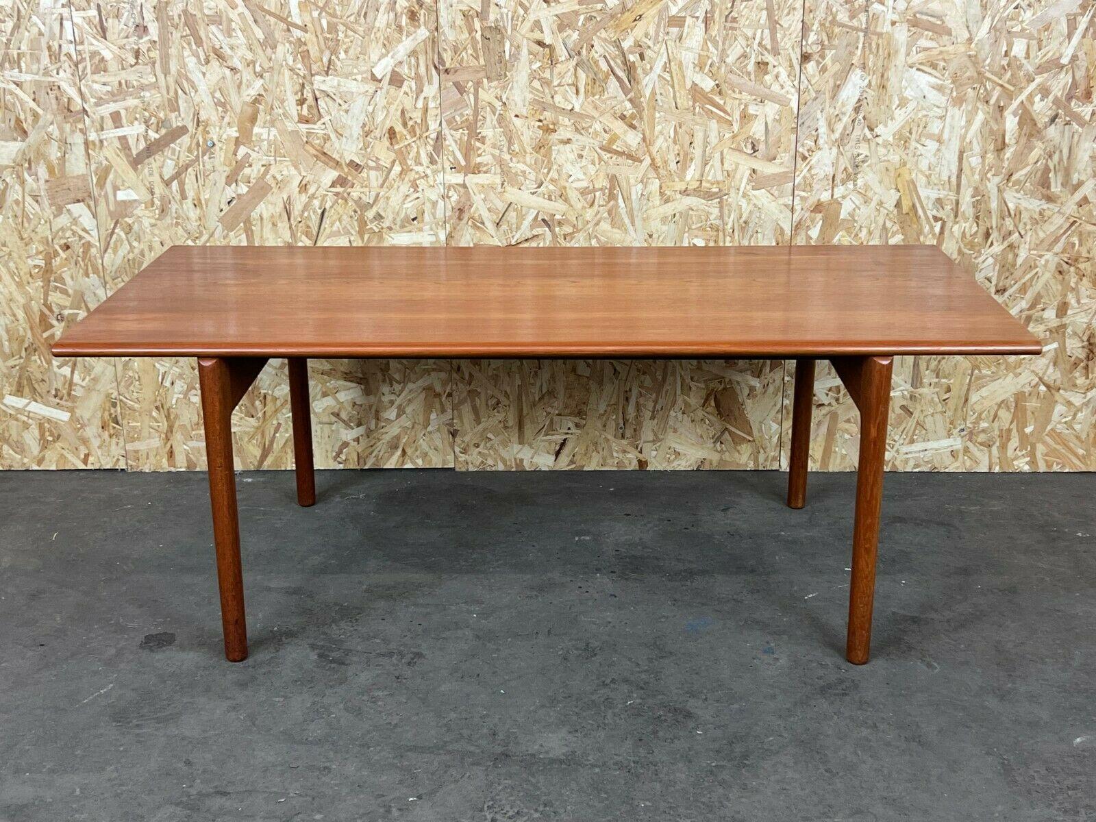 60s 70s teak table coffee table coffee table Hans J. Wegner Andreas Tuck

Object: coffee table

Manufacturer: Wegner / Tuck

Condition: good

Age: around 1960-1970

Dimensions:

130cm x 60cm x 48.5cm

Other notes:

The pictures serve