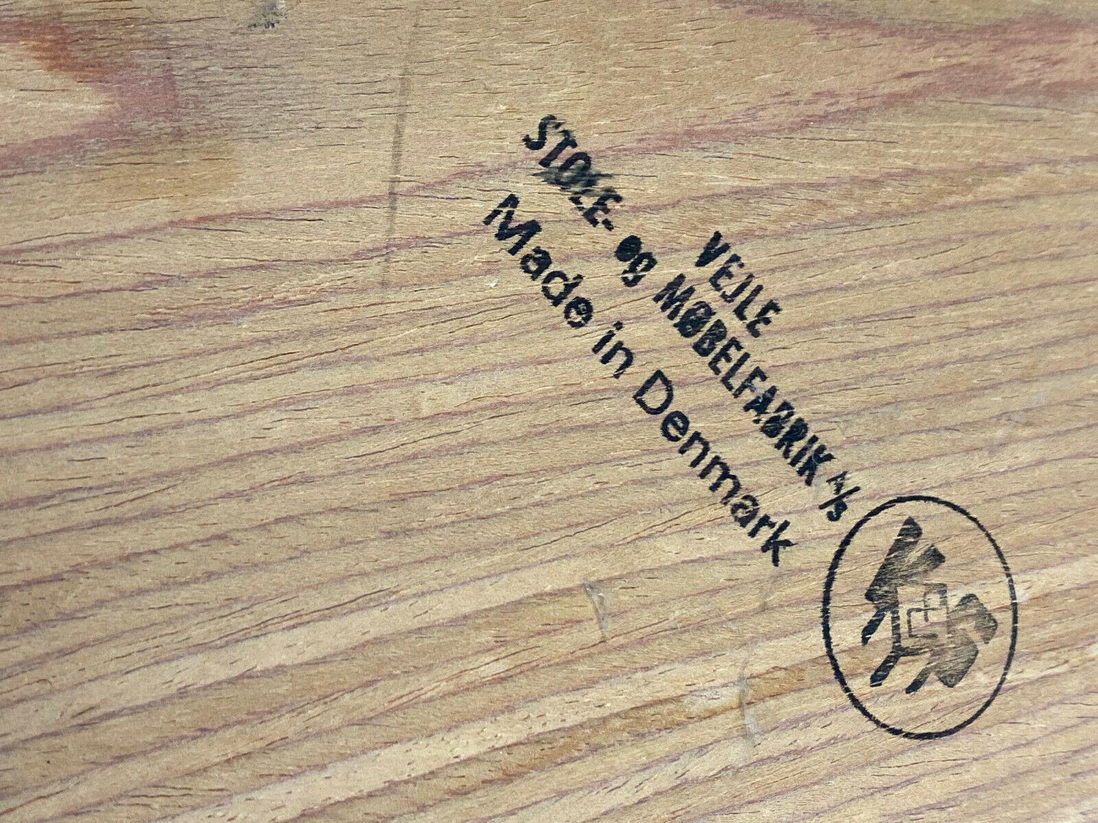 Table basse, table d'appoint ou table d'appoint en teck Henning Kjaernulf Design, années 60 4