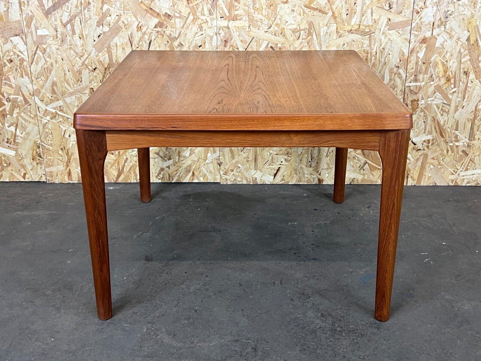 Danish Teak Table Coffee Table Side Table Henning Kjaernulf Design, 1960s-1970s  For Sale
