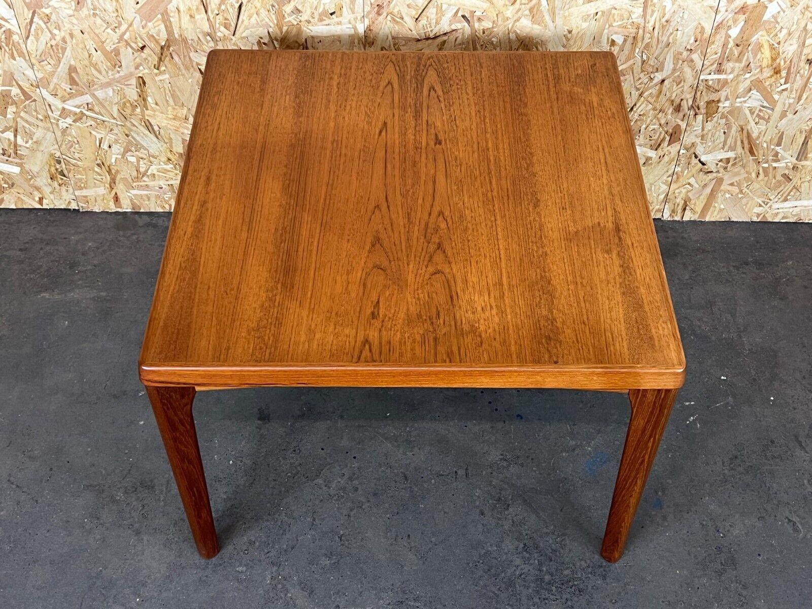 Teak Table Coffee Table Side Table Henning Kjaernulf Design, 1960s-1970s  In Good Condition For Sale In Neuenkirchen, NI