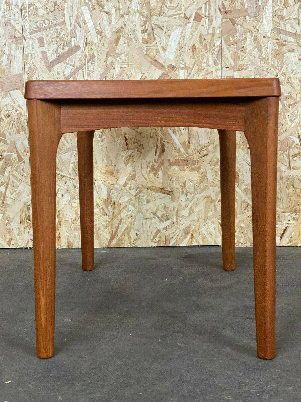 60s 70s Teak Table Coffee Table Side Table Henning Kjaernulf Design 1