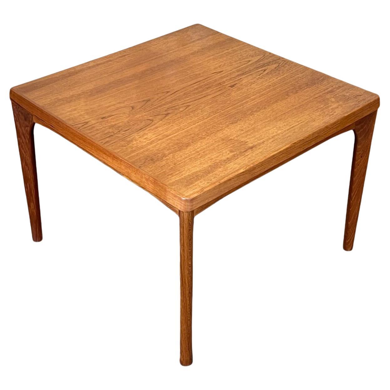 Teak Table Coffee Table Side Table Henning Kjaernulf Design, 1960s-1970s 