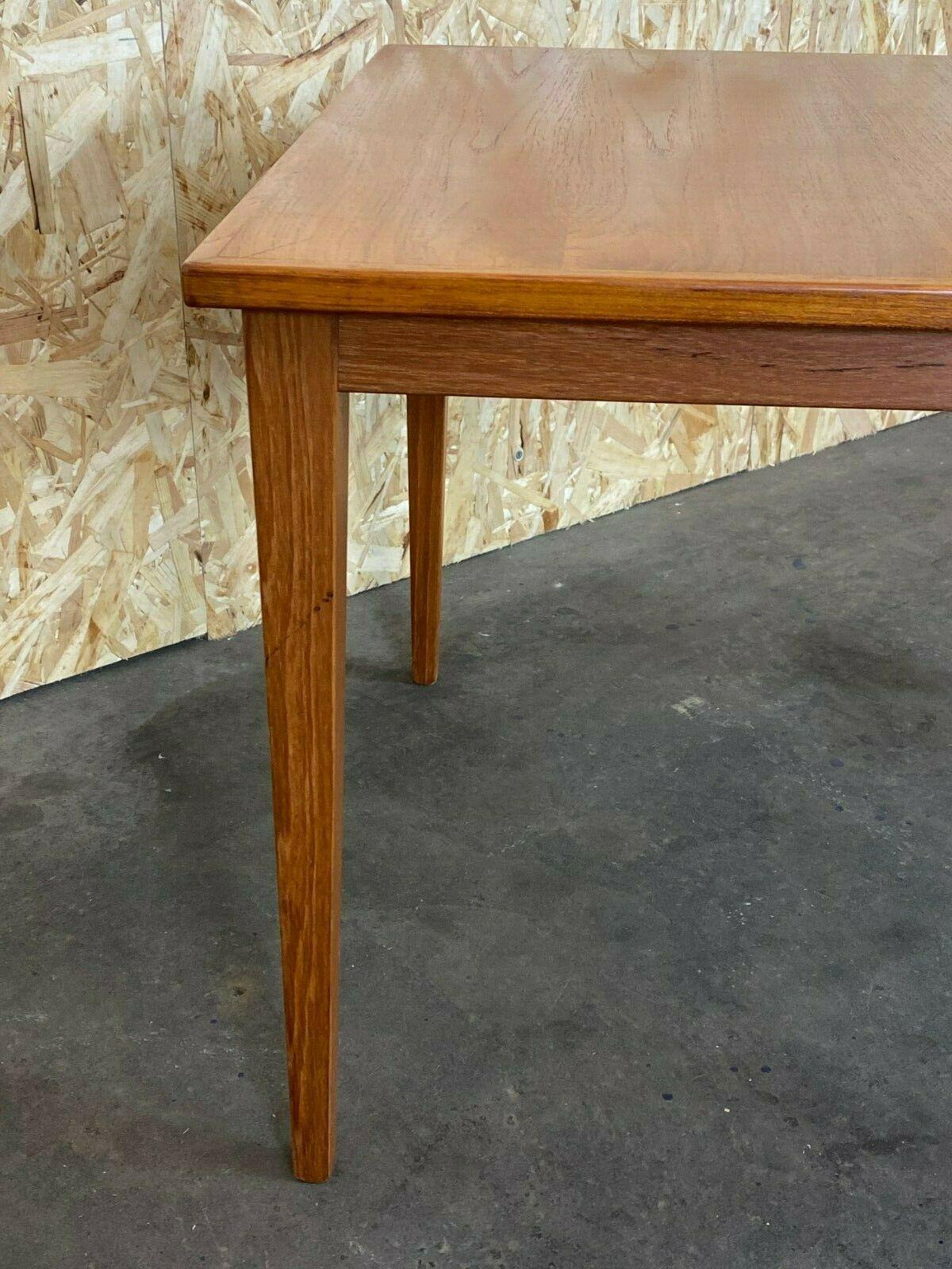 Late 20th Century 60s 70s Teak Table Coffee Table Side Table Kvaletit Danish Modern Design For Sale