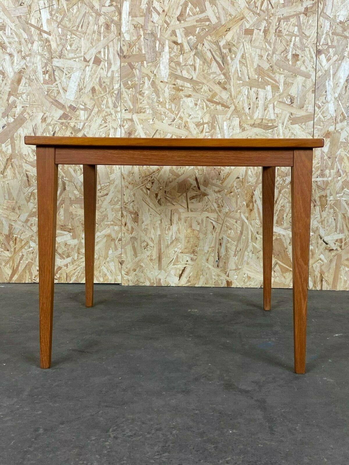 60s 70s Teak Table Coffee Table Side Table Kvaletit Danish Modern Design For Sale 1