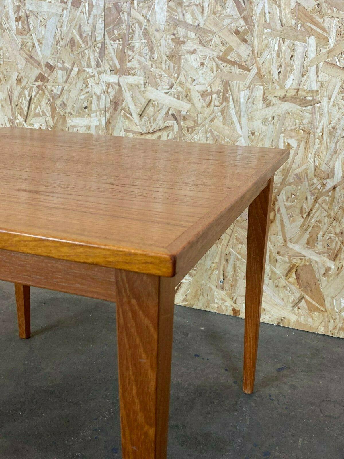 60s 70s Teak Table Coffee Table Side Table Kvaletit Danish Modern Design For Sale 3