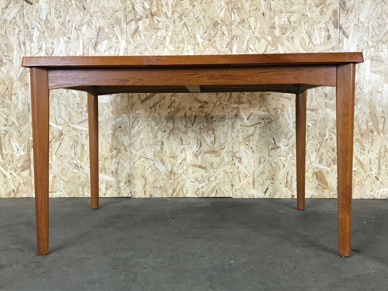 60s 70s Teak Table Dining Table Burchardt-Nielsen Danish Design For Sale 4