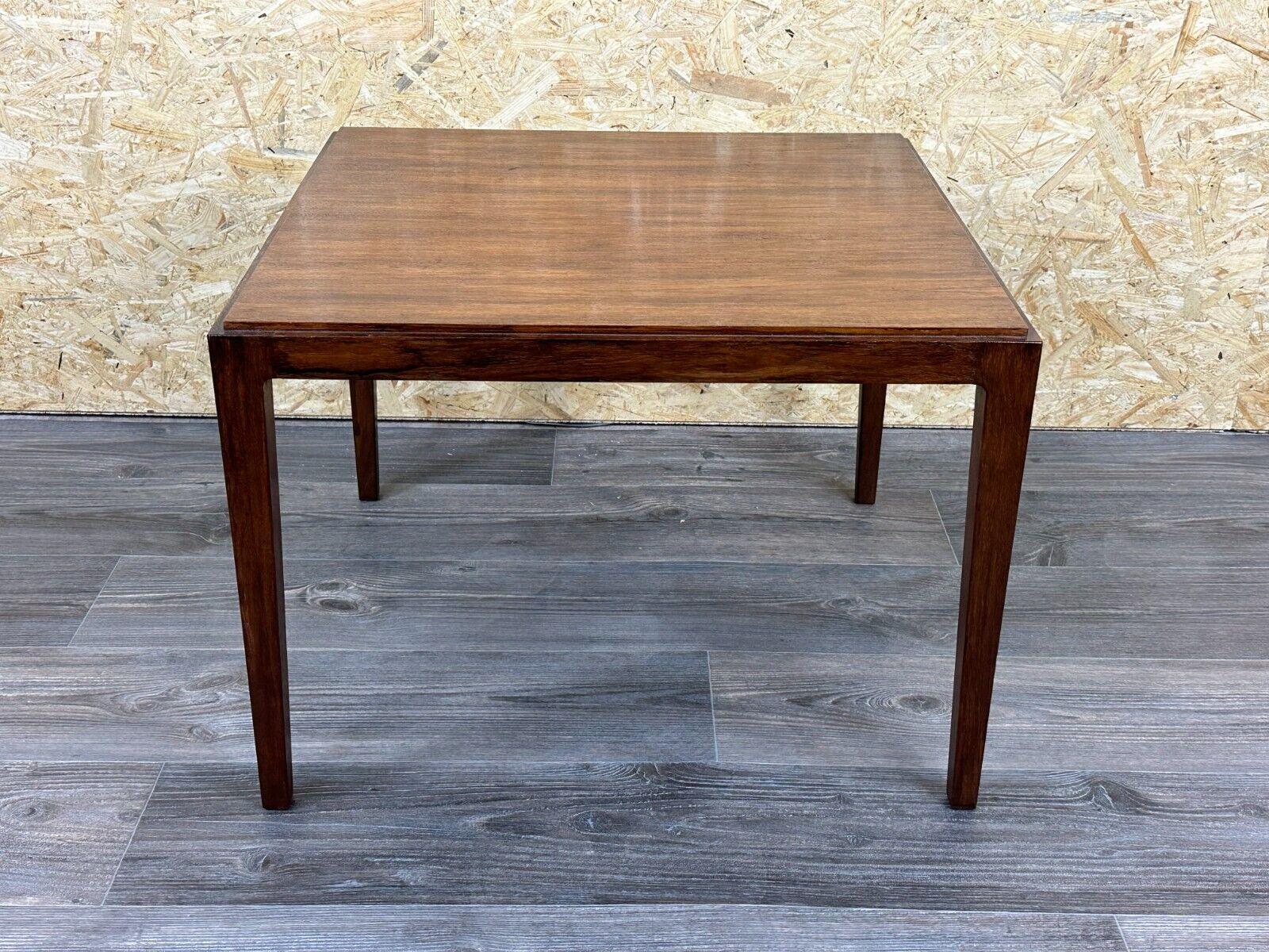 Late 20th Century 60s 70s Teak Table Side Table Coffee Table Danish Design Denmark For Sale