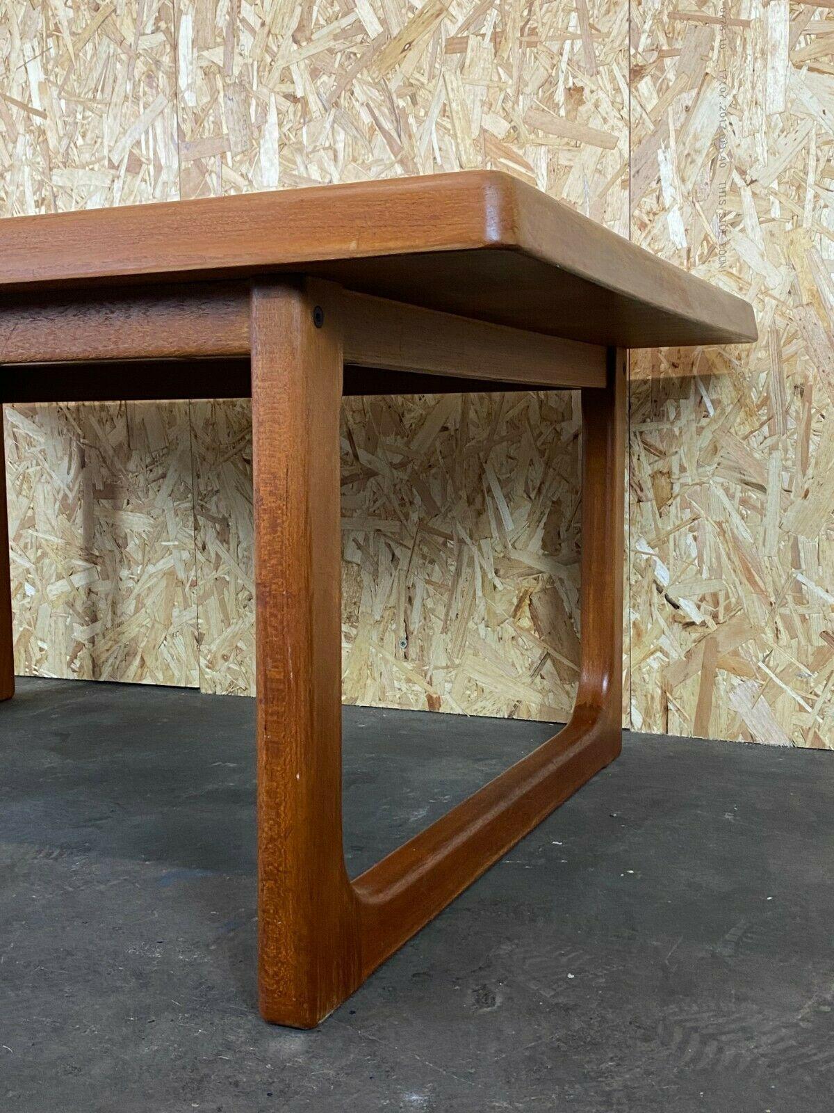60s 70s Teak Table Side Table Coffee Table Niels Bach Design Denmark For Sale 5