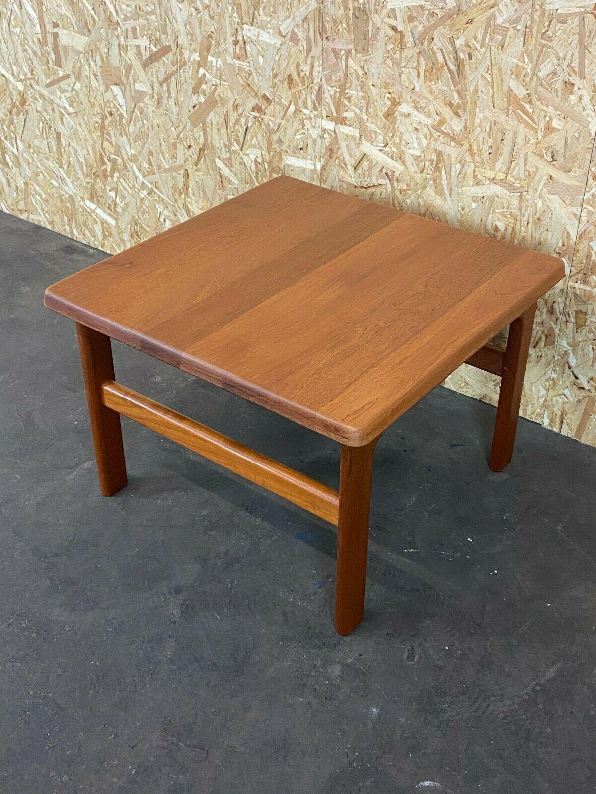 60s 70s teak table side table coffee table Niels Bach Design Denmark

Object: table

Manufacturer: Niels Bach

Condition: good

Age: around 1960-1970

Dimensions:

69cm x 69cm x 48cm

Other notes:

The pictures serve as part of the