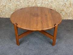 60s 70s Teak Table Side Table Coffee Table Niels Bach Design Denmark