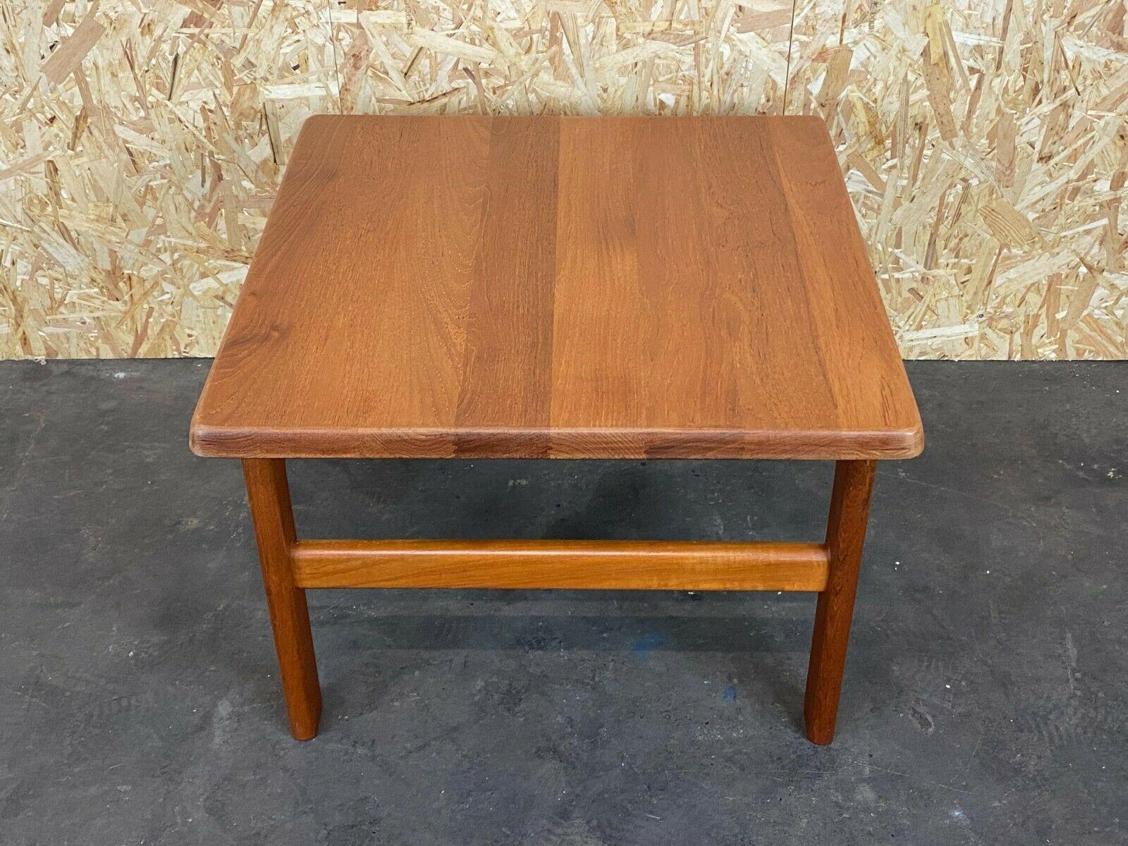 Danish 60s 70s Teak Table Side Table Coffee Table Niels Bach Design Denmark For Sale