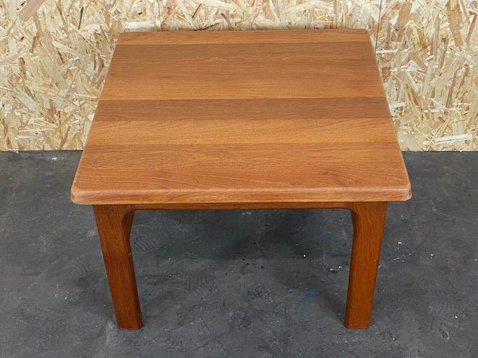 60s 70s Teak Table Side Table Coffee Table Niels Bach Design Denmark For Sale 2