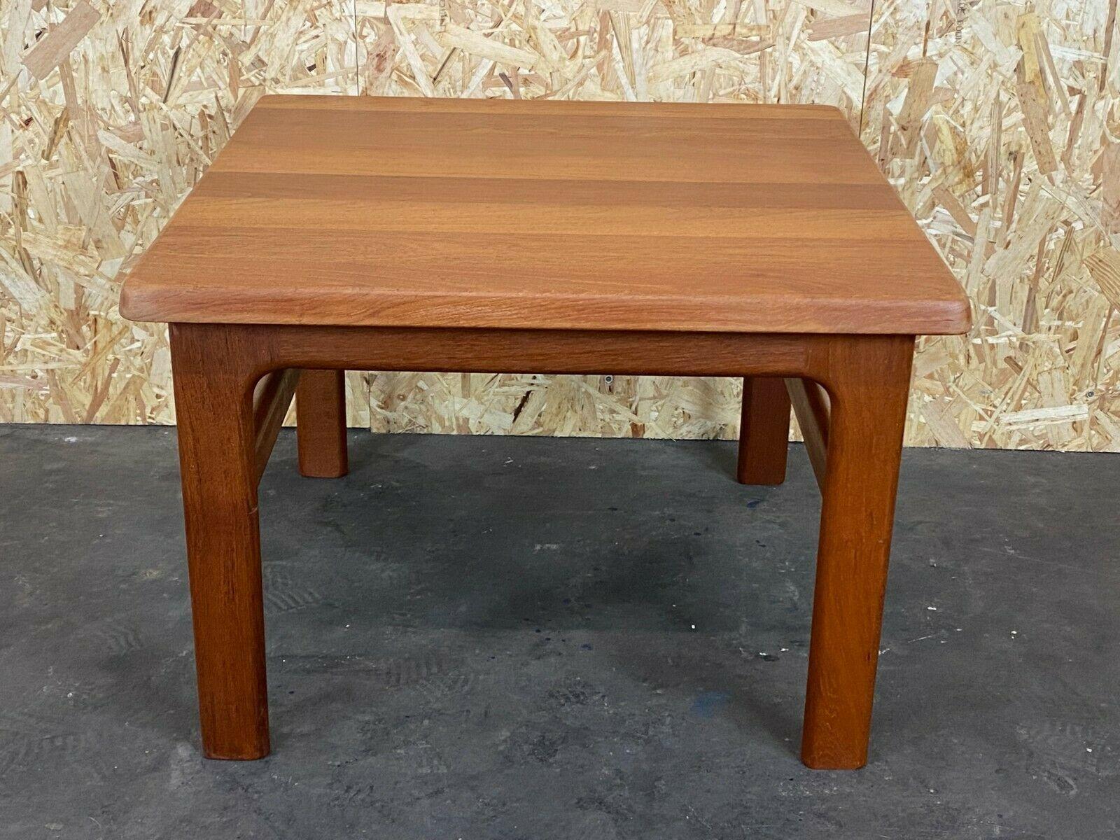 60s 70s Teak Table Side Table Coffee Table Niels Bach Design Denmark For Sale 3