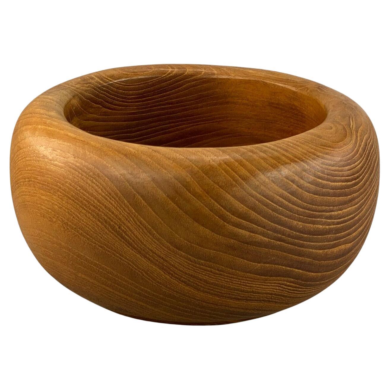 Bol, coupe ou coupe de service en teck , design danois , années 60 70 , Danemark