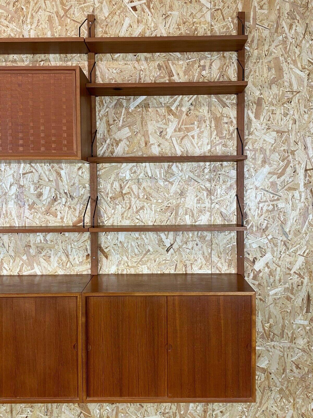60s 70s Teak Teak Shelf Wall Unit Cado Poul Cadovius Danish Design 2