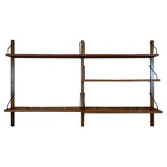 60s 70s Teak Teak Shelf Wall Unit Cado Poul Cadovius Danish Design