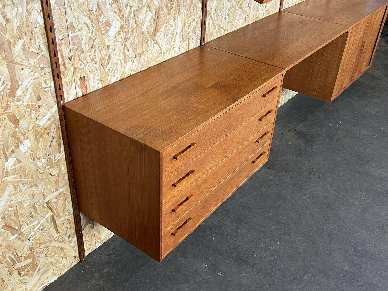 60s 70s Teak Teak Shelf Wall Unit Kai Kristiansen Danish Design 60s 2