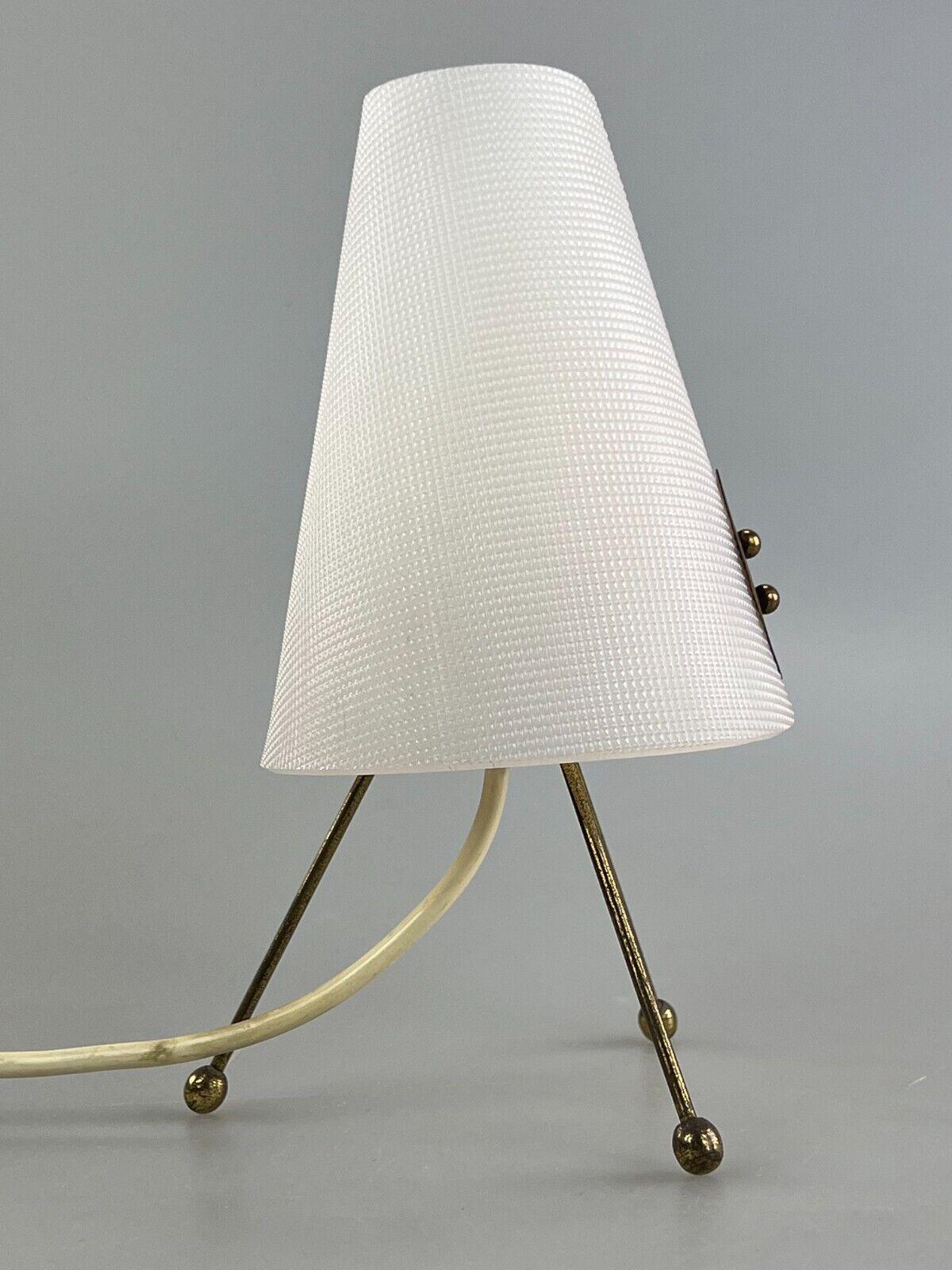 60s 70s Tripod Lamp Acrylic Table Lamp Bedside Lamp Space Age Design 1